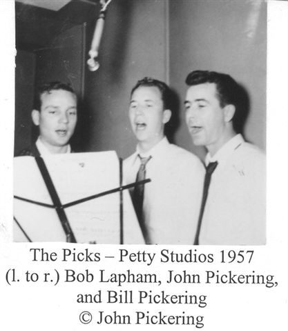 The Picks - Bob Lapham, John Pickering, Bill Pickering